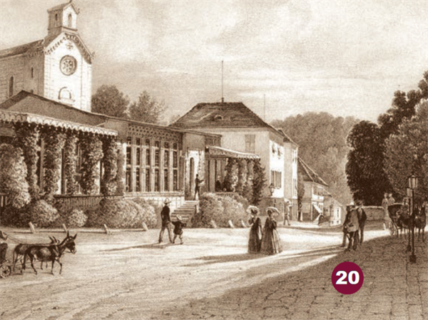 Historischer Rundgang - Station 20: Vereinsterrasse